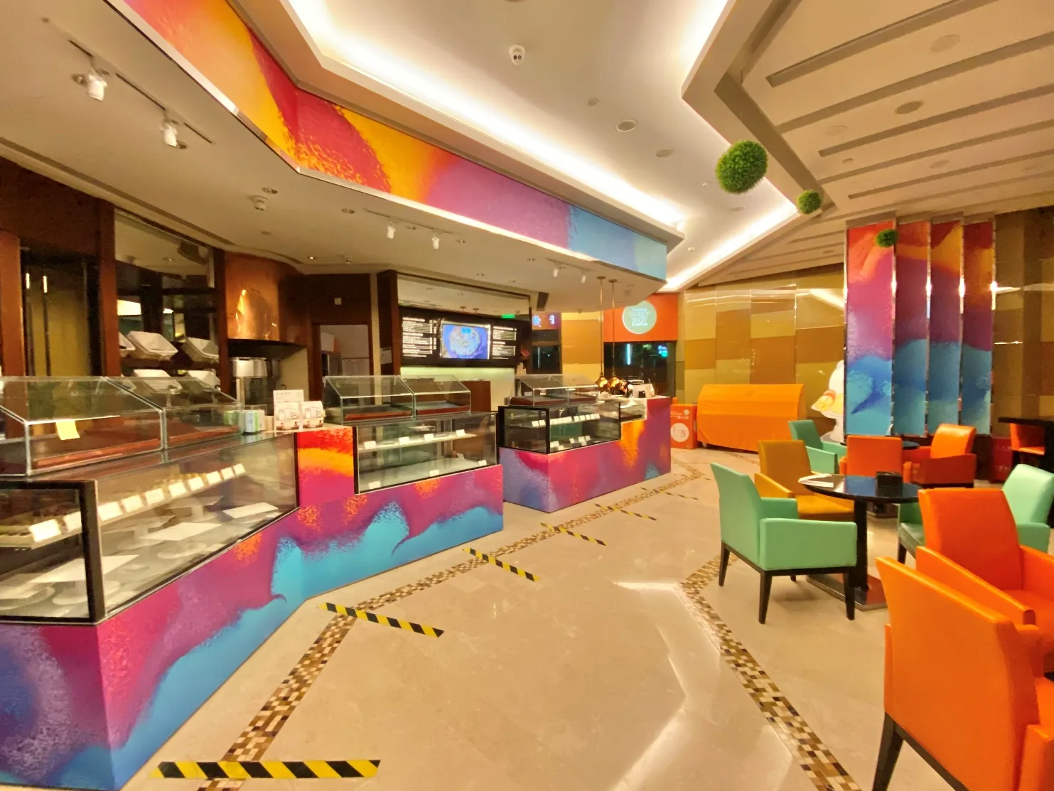 China Hotel food shop fixture and material detail
